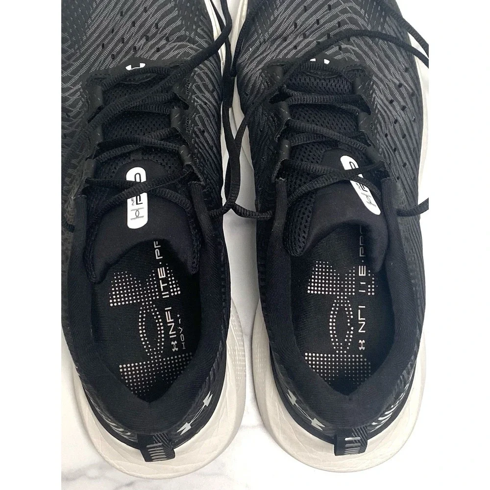 Under Armour Men's Infinite PRO Black white‎ Size 13